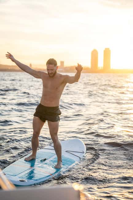 Barcelona Badalona : Sailboat Tour, Snacks, Drinks, Swimming - What is served on board