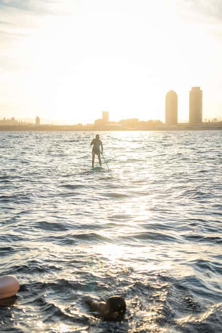 Barcelona Badalona : Sailboat Tour, Snacks, Drinks, Swimming - Swimming in the Mediterranean
