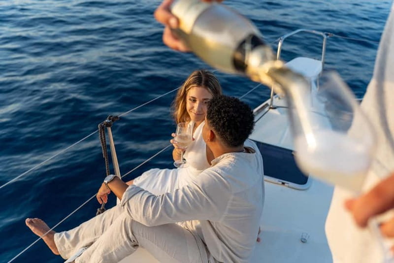 Barcelona: Catamaran Cruise w/ Sailing, Wine, & Tapa - The first 45 minutes: Barcelona from the sea