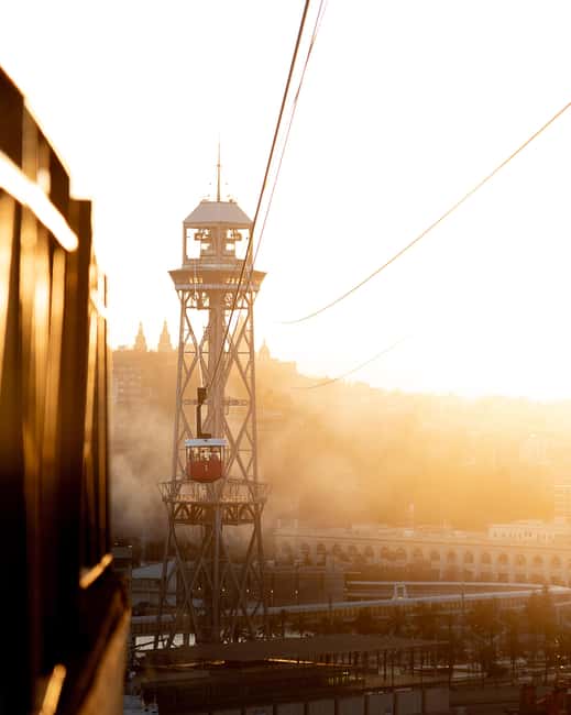 Barcelona: E-Bike, Montjuic Cable Car,and Sailing Experience - Barcelona Zoo and Estació de França