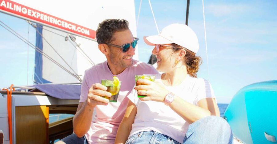 Barcelona: Exclusive 6-Hour Sailing Experience - Swimming, cushions, and a relaxed onboard rhythm