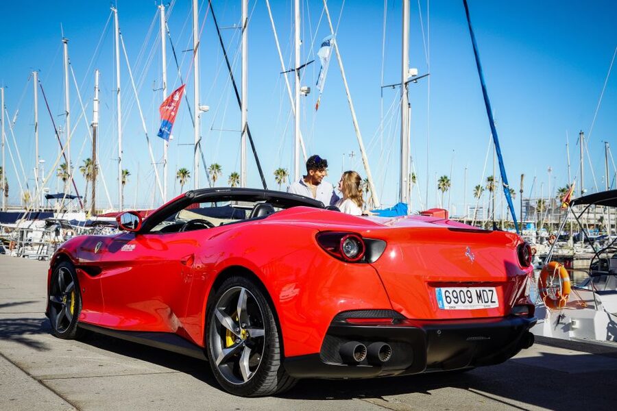 Barcelona: Ferrari Car Driving & Sailing Experience - Sailing the Mediterranean for 1.5 hours