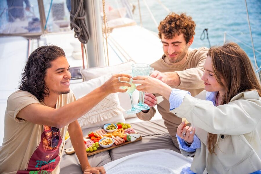 Barcelona Guided Sagrada Familia Tour & Sailing Experience - Entering Sagrada Familia Through the Separate Entrance