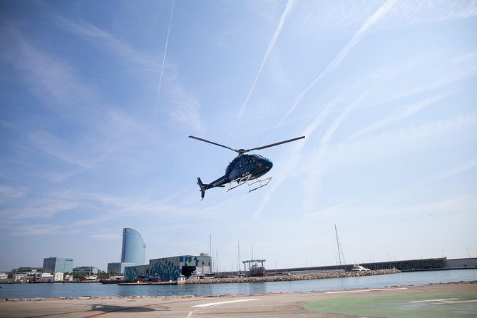 Barcelona Helicopter, Sailboat & Old Town Private Walking Tour - The helicopter flight over Port Vell