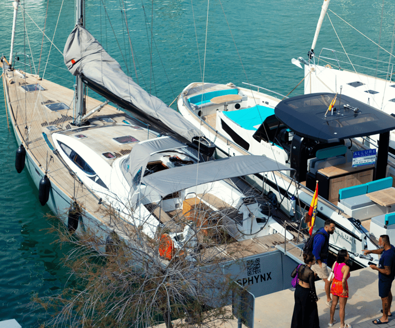 Barcelona: Luxury Yacht Private Sailing Tour - Barcelona’s skyline from the Mediterranean