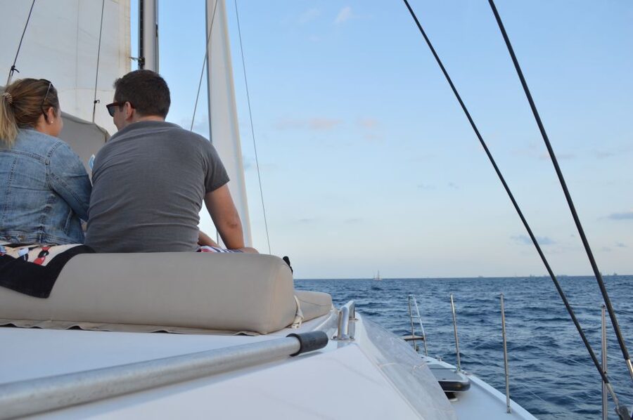 Barcelona: Private Catamaran Sailing with Drinks and Snacks - A private setting for celebrations and family time