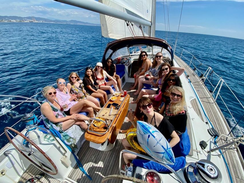 Barcelona: Private Luxury Sailing Tour - The route from the Golden Fish to the open Mediterranean
