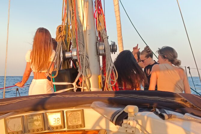 Barcelona private Sailing Tour - Port Vell, the Columbus Monument, and old harbor views