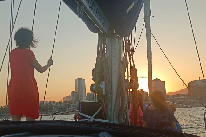 Barcelona private Sailing Tour - Cava, wine, beer, cocktails, and snacks on board