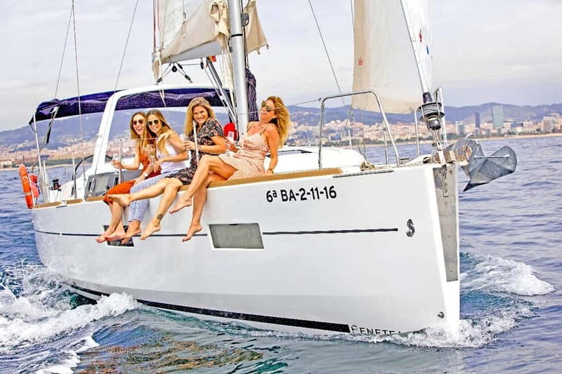 Barcelona: Private Sailing Trip with Drinks & Snacks (max 9) - Drinks, snacks, and the practical value of the price