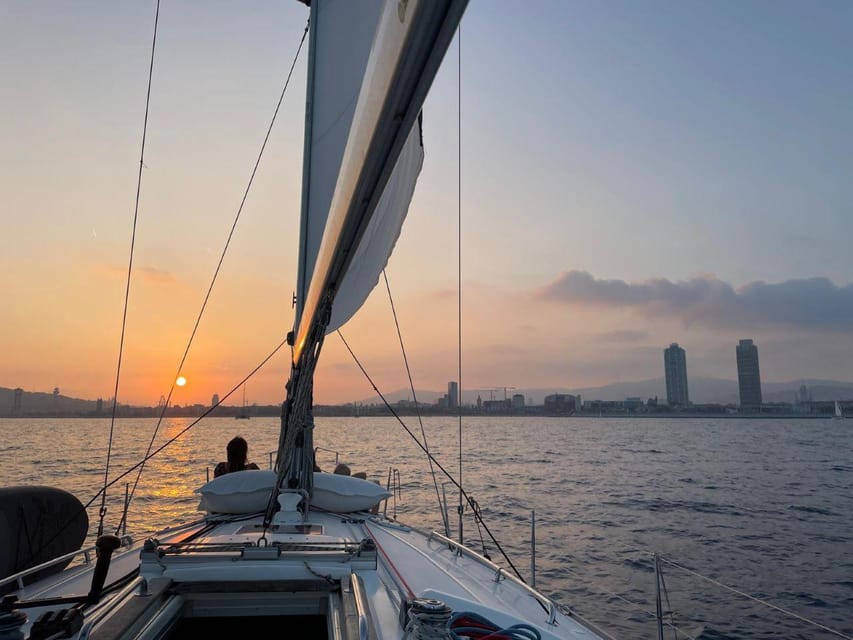 Barcelona: Sailboat Ride with Drinks and Snacks - Choosing brunch, vermouth, or sunset and cava