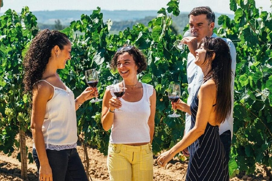 Barcelona: Sailing and Alella Winery Tour with Wine Tasting - A 14th-century farmhouse among Alella vineyards