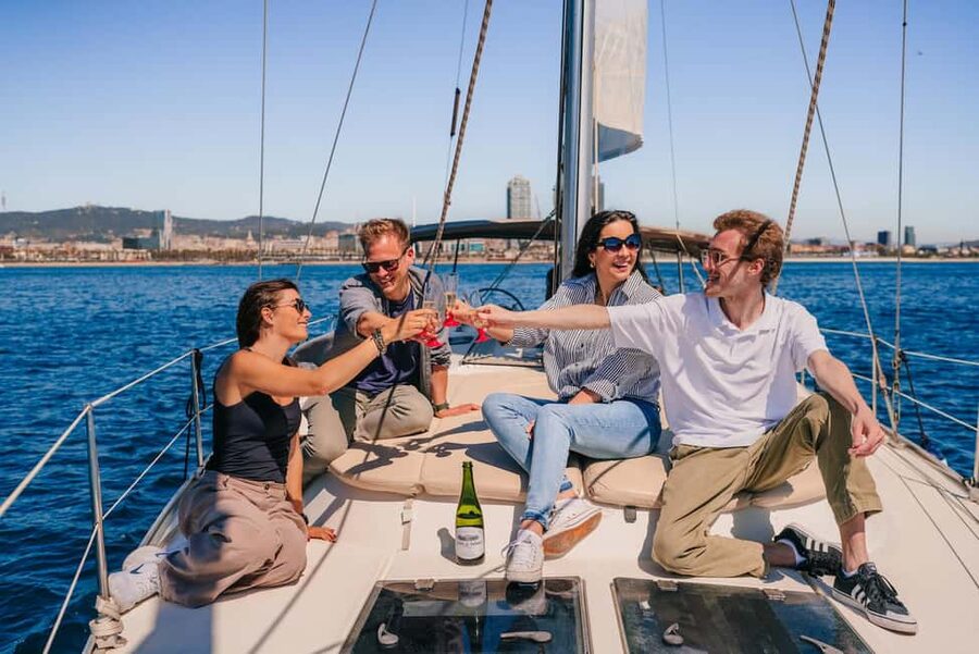 Barcelona: Sailing Cruise & Vineyard Tour with Wine Tasting - Touring Bouquet d’Alella