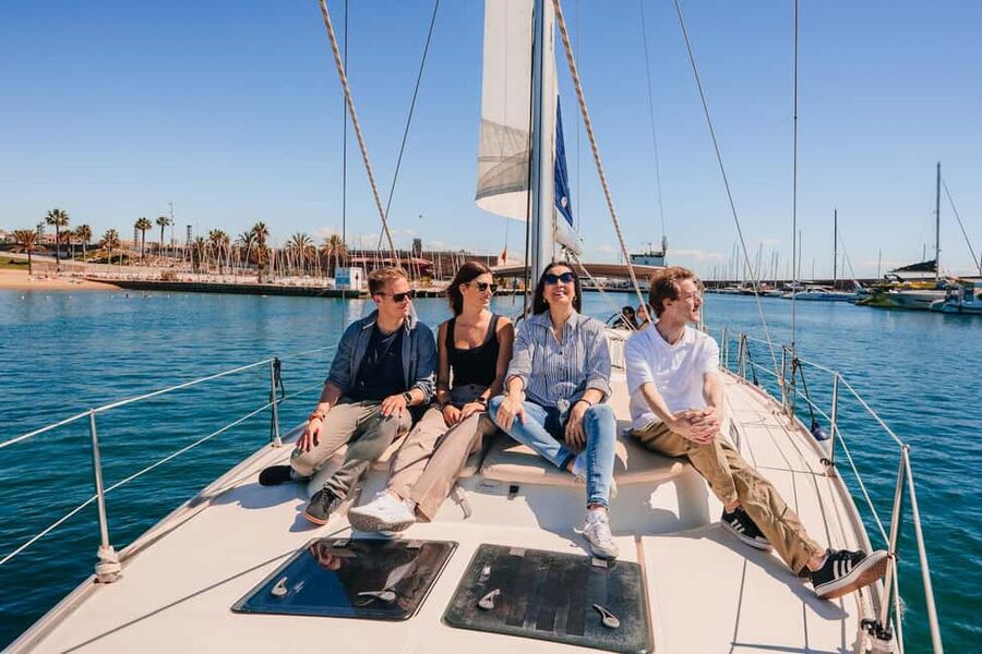 Barcelona: Sailing Cruise & Vineyard Tour with Wine Tasting - Starting at Port Olímpic