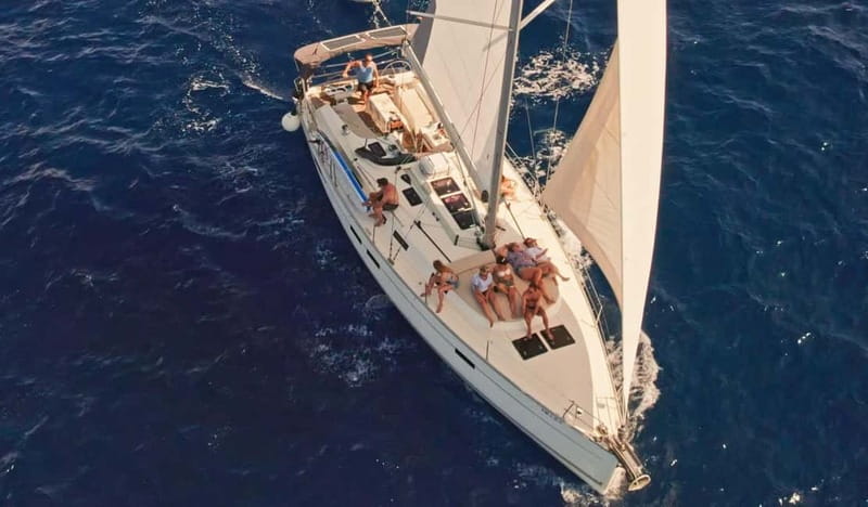 Barcelona Sailing Experience Luxury Boat w/Snacks & Drinks - Leaving Port Olímpic and finding AURA Sailing