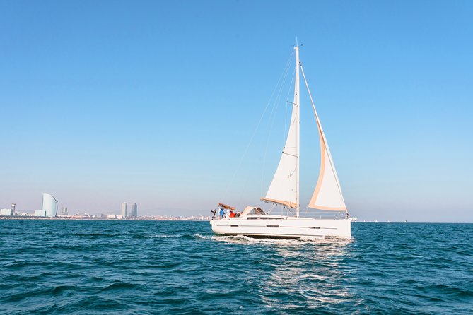 Barcelona Sailing: Light Snacks & Open Bar with Private Option - What you see from the water