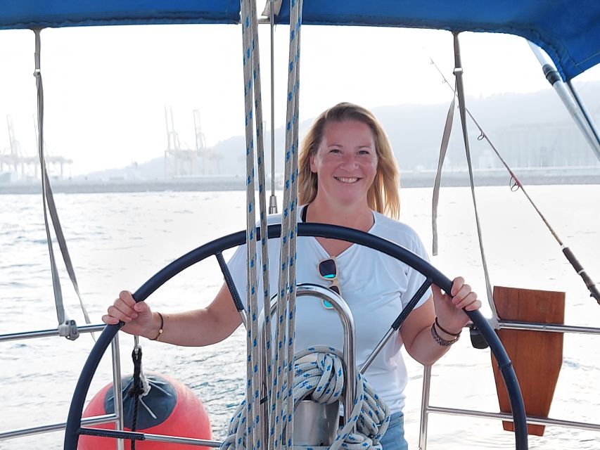 Barcelona Sailing Tour Drinks, snacks Swim & Stunning Views - The swim stop near open water