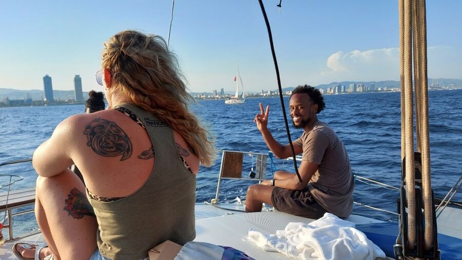 Barcelona Sailing Tour Drinks, snacks Swim & Stunning Views - What $41 buys you