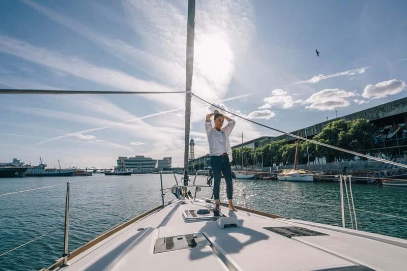 Barcelona: Sailing Tour + Food, Drinks, Swim & Sunset Option - How the two hours are actually spent