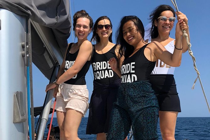 Barcelona Small Group Sailing with Snacks and Cava - A compact two-hour sail with room to breathe
