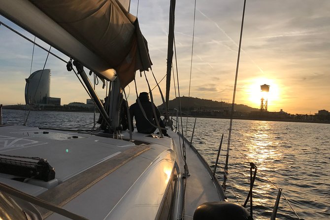Barcelona Sunset Private Sailing with Light Snacks and Open Bar - The skyline views from the Mediterranean