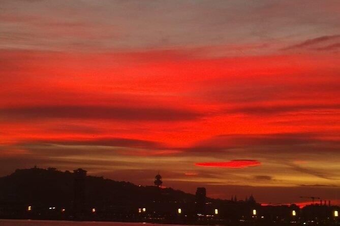 Barcelona Sunset Private Sailing with Open Bar & Snacks - Drinks, snacks, and the onboard mood