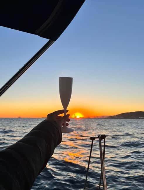 Barcelona: Sunset Sailboat Cruise with Open Bar and Snacks - Setting out from Moll de Mestral 35