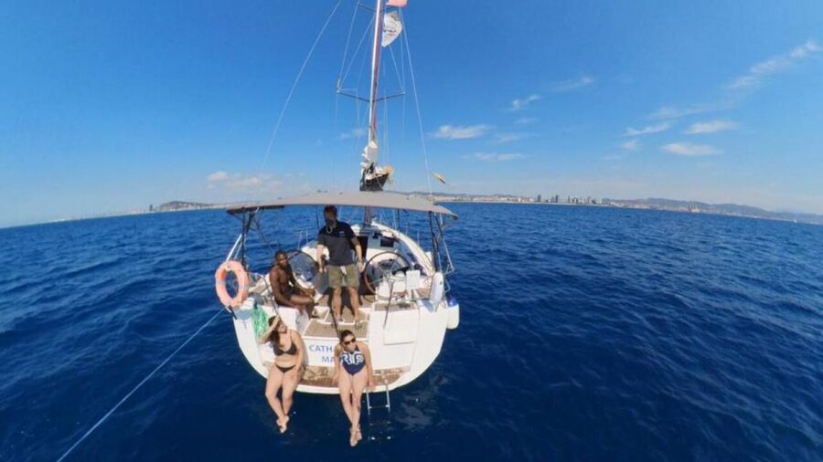 Barcelona: Sunset Sailing Experience with Snacks and Cava - Cava, beer, snacks, and an easygoing social mood
