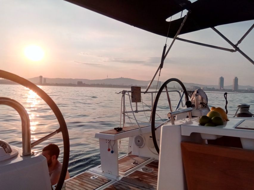 Barcelona: Sunset Sailing Tour with Open Bar & Snacks - Sailing into the Mediterranean