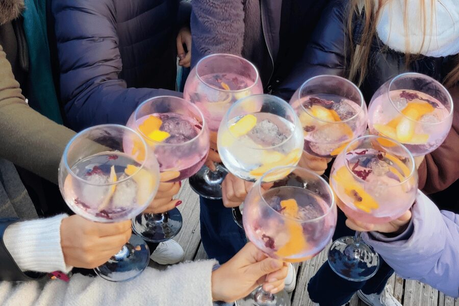 Barcelona Sunset Sailing with Gin Tonic Workshop Option - Setting out from Port Olímpic