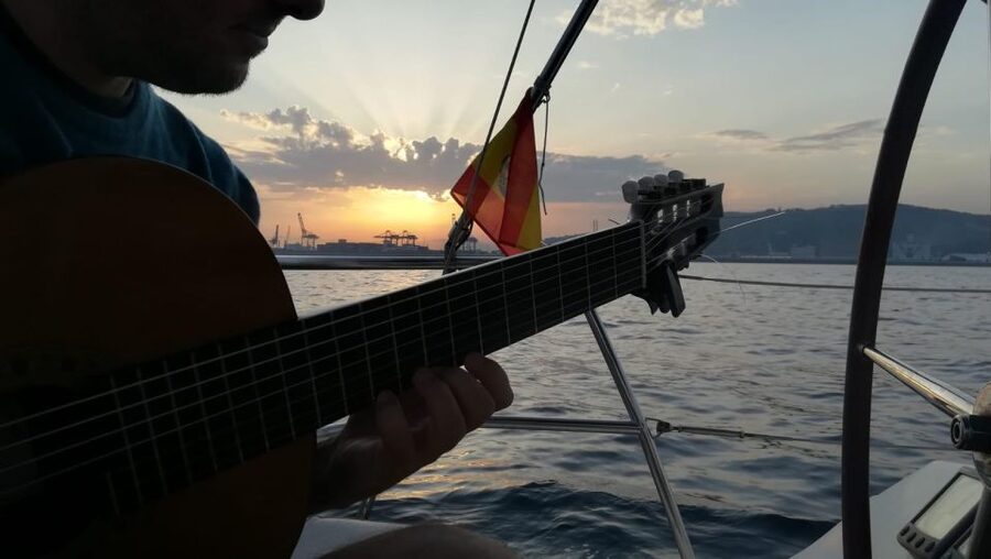 Barcelona: Sunset Sailing with Live Guitar Music and Tapas - Three Tapas, Plus Drinks on Board