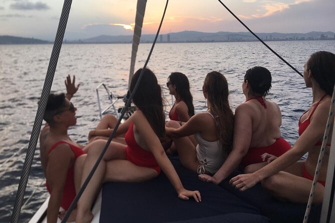 Barcelona Sunset Sailing with Open Bar of Cava and Snacks - Captains and the feel on board
