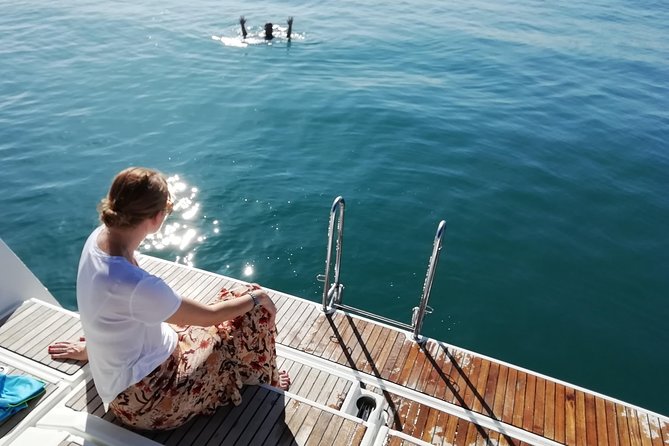 Barcelona Unforgettable Sailing Cruise with Open Bar and Snacks - A sea view of the fortress