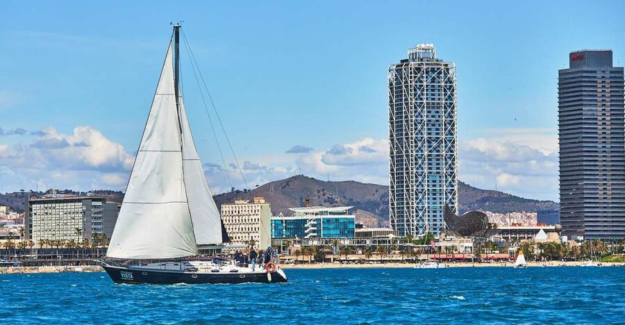 Barefoot: Private sailing cruise in Barcelona - Setting sail from Port Vela Marina