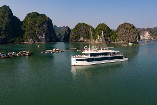 Best Cruise In Halong Bay - Jade Sails Cruise - Boarding Jade Sails around 9:45 am