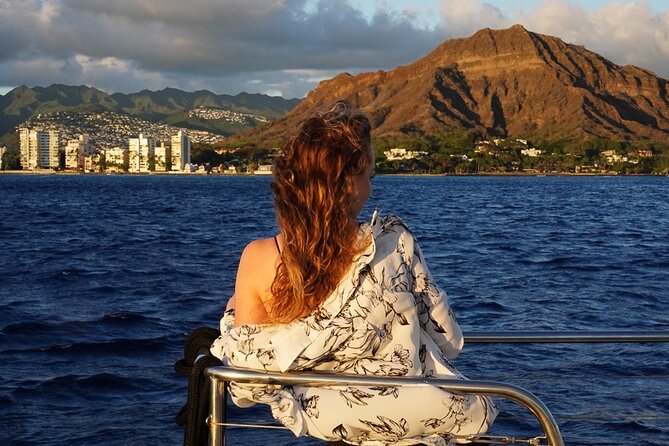 Best Waikiki Sunset Cruise:BYOB Sunset Sail with Swimming - Why this sunset sail works so well in Waikiki