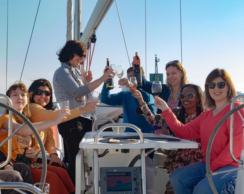 ⛵Bluemotion Lisbon⛵: Wine tasting w/ Sommelier on a sailboat - Christ the King and the 25 de Abril Bridge