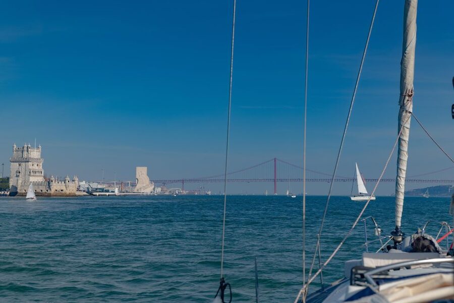 ⛵Bluemotion Lisbon⛵: Wine tasting w/ Sommelier on a sailboat - Belém Tower and the Monument to the Discoveries