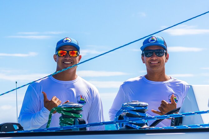Board from Waikiki Beach for Aloha Hour Sail on Hāwea Catamaran - Who will enjoy this sail most?
