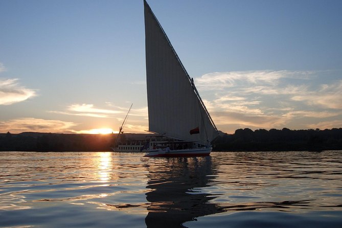 Book online Sailing Boat on the Nile River with Fel-Felucca - Boarding the felucca on the Nile