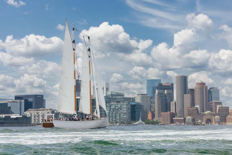 Boston: Downtown Harbor Sailing Cruise - Passing the Inner Harbor Islands