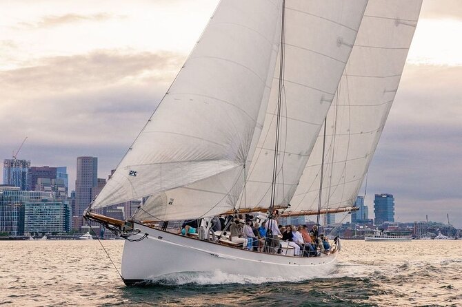 Boston Harbor Sunset Sail Tour - The harbor islands and changing route