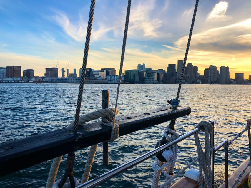 Boston: Sunset Tall Ship Harbor Cruise - What to drink and bring aboard