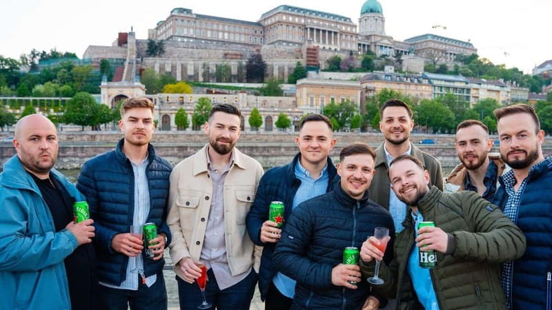 Budapest: Sip & Sail Danube Cruise with Unlimited Beer - Parliament and the northbound river views