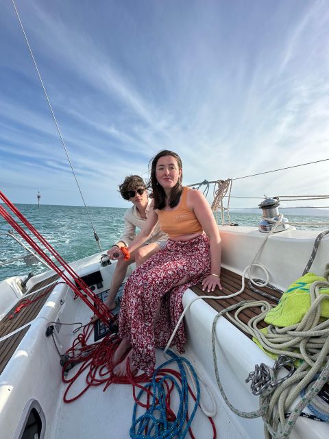 Cagliari: Sailing tour to Devil's Saddle aboard Merak - Sailing past Poetto Beach