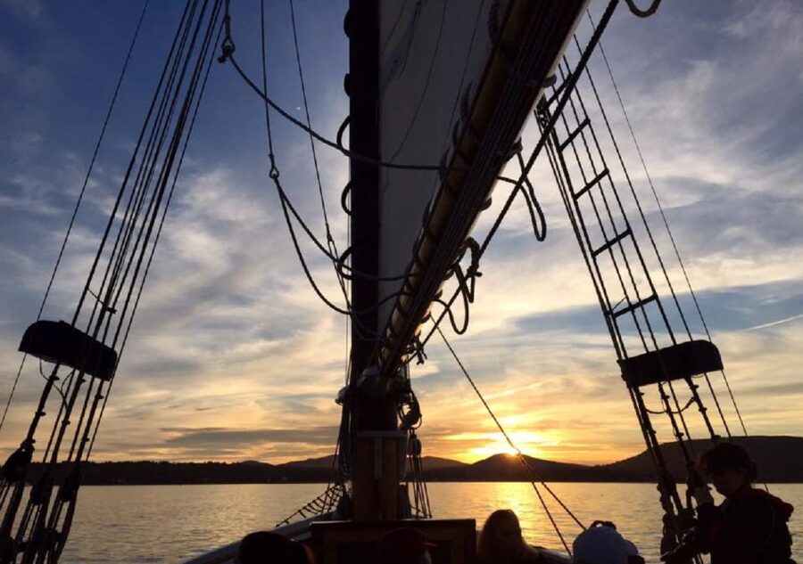 Camden: Sunset Sailing Cruise on a Wooden Schooner - What $64 gets you