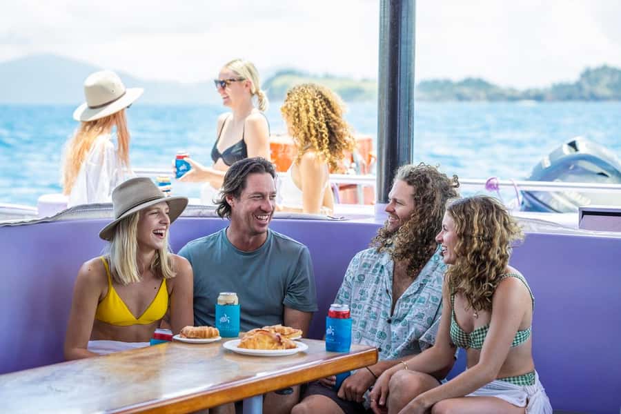 Camira Sunset Sail -Drinks & Snacks -Departing Airlie Beach - How the value compares with a full-day Whitsunday trip