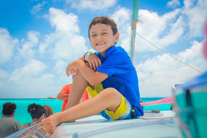 Cancun Half-Day Sailing Catamaran Cruise to Isla Mujeres - Sailing over Cancun’s clear water
