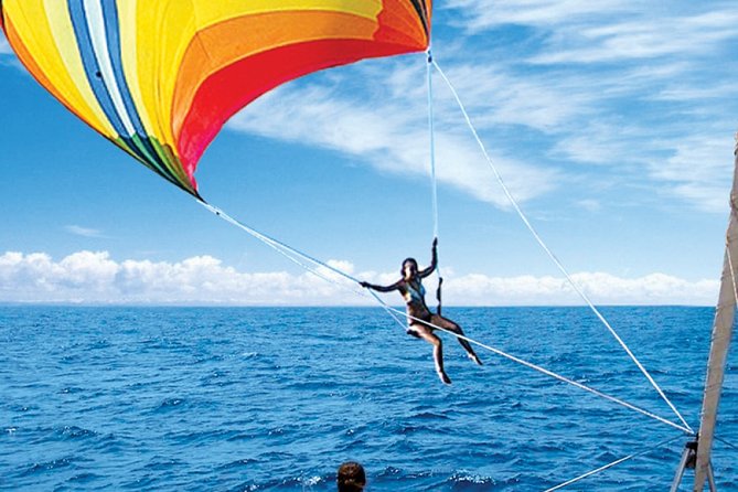 Cancun to isla mujeres catamaran sailing - The return ride and onboard atmosphere