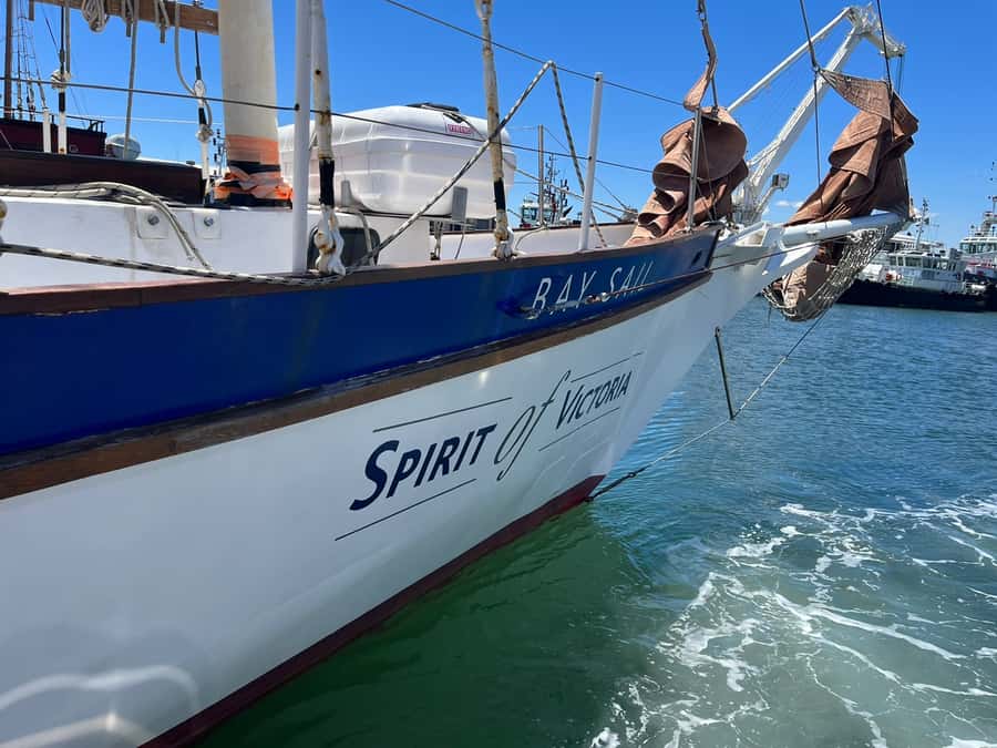 Cape Town: 1 Hour Table Bay Sailing Tour - The Table Bay crossing and the view toward Milnerton